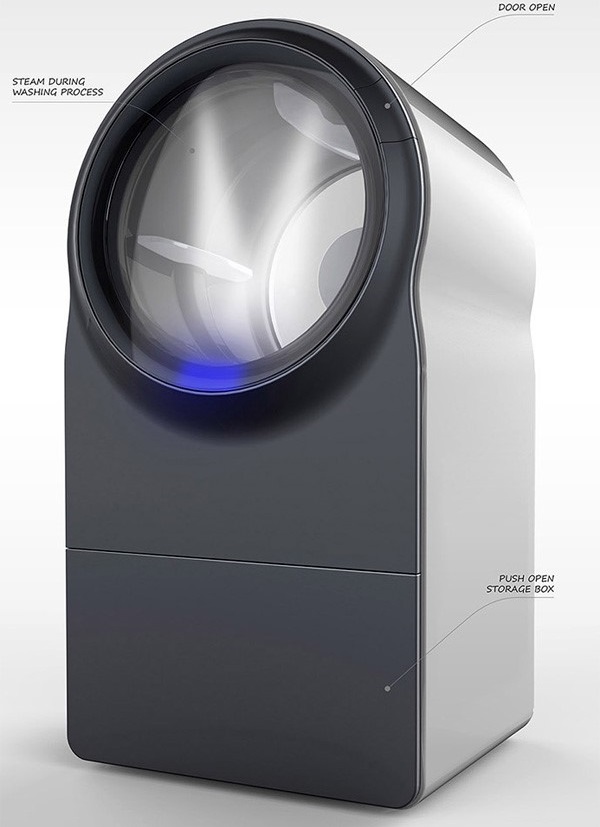 La machine à laver Innova utilise la vapeur au lieu de l’eau.